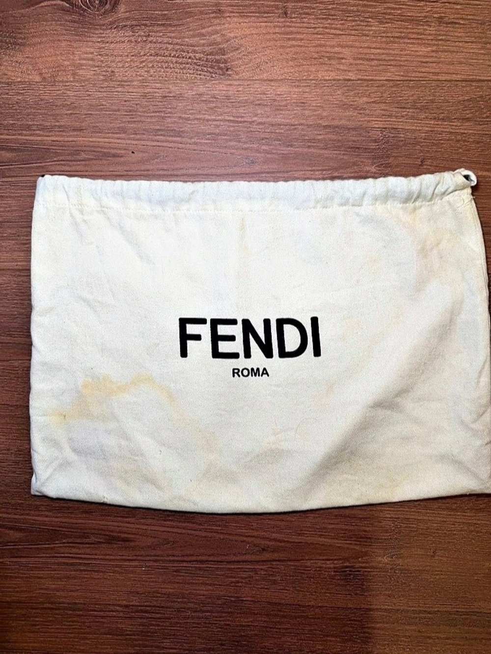 Fendi Cosmetic Pouch in White